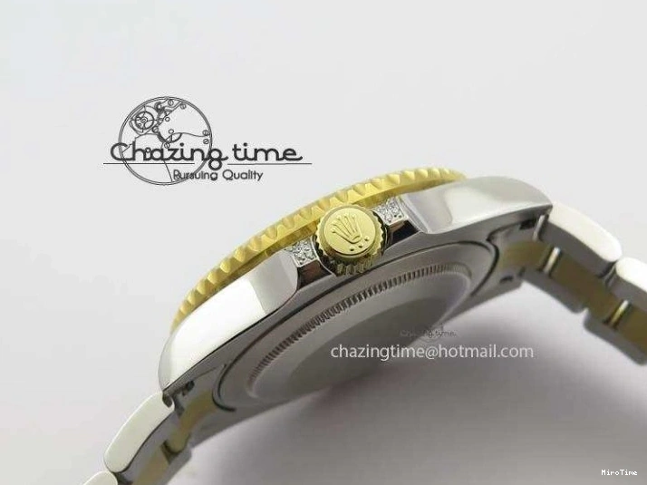 MiroTime 0511 GMT-Master II 116759 SS YG Bp-Maker Blue Red Ruby Crystal Black Dial On SS YG Bracelet A SmoothTexture 3771